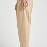 Pantalone uomo doppia pinces beige BP192 CO214BG DROLE DE MONSIEUR 