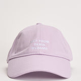 Cappellino uomo lilla con ricamo CP151 CO138LAVANDA DROLE DE MONSIEUR 