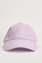 Cappellino uomo lilla con ricamo CP151 CO138LAVANDA DROLE DE MONSIEUR 