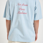 T-shirt uomo girocollo celeste TS209 CO002LIGHTBLUE DROLE DE MONSIEUR 