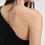 Abito donna lungo cut out nero ABR25 110 ELISABETTA FRANCHI 