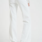 Pantalone donna gamba dritta bianco PA171 360 ELISABETTA FRANCHI 