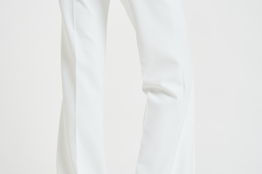 Pantalone donna gamba dritta bianco PA171 360 ELISABETTA FRANCHI 