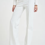 Pantalone donna gamba dritta bianco PA171 360 ELISABETTA FRANCHI 