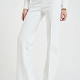 Pantalone donna gamba dritta bianco PA171 360 ELISABETTA FRANCHI 