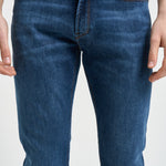Jeans uomo skinny in denim blu EM000121 AF22800MB002 EMPORIO ARMANI 