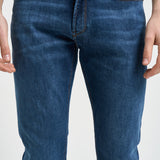 Jeans uomo skinny in denim blu EM000121 AF22800MB002 EMPORIO ARMANI 
