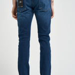 Jeans uomo skinny in denim blu EM000121 AF22800MB002 EMPORIO ARMANI 