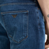 Jeans uomo skinny in denim blu EM000121 AF22800MB002 EMPORIO ARMANI 