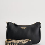 Borsa donna a tracolla nera EW000539 AF12103MC032 EMPORIO ARMANI 