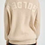 Maglia uomo girocollo avorio GMP00841 P00197255550 GOLDEN GOOSE 