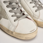 Sneakers donna Super-Star bianche e rosa GWF00102 F00256910914 GOLDEN GOOSE 