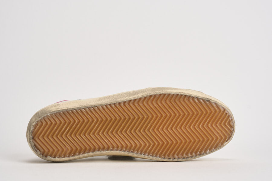 Sneakers donna Super-Star bianche e rosa GWF00102 F00256910914 GOLDEN GOOSE 