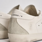 Sneakers donna Super Star bianca e grigia GWF00102 F00468510276 GOLDEN GOOSE 
