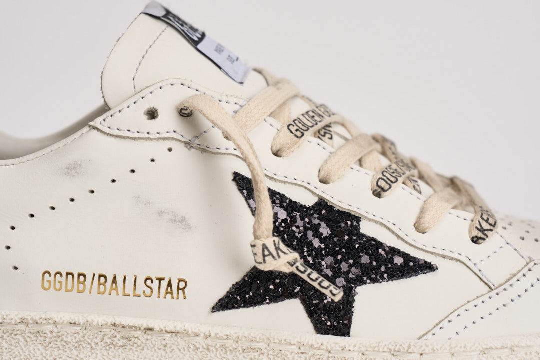 Sneakers donna Ball Star con strass bianca GWF00117 F00611810750 GOLDEN GOOSE 