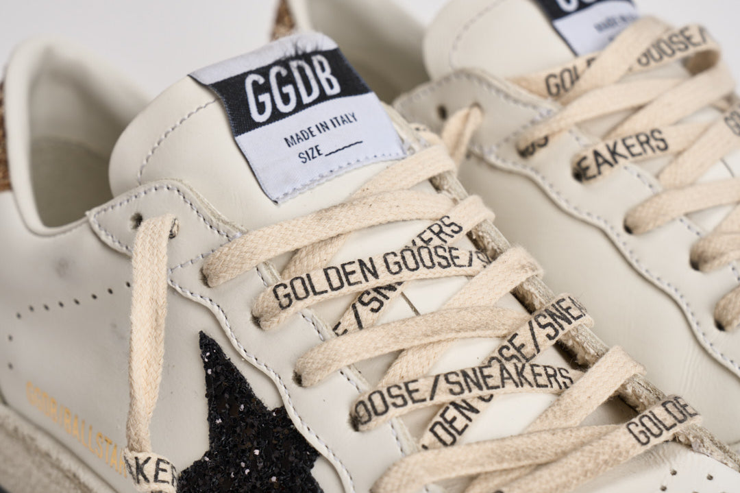 Sneakers donna Ball Star con strass bianca GWF00117 F00611810750 GOLDEN GOOSE 