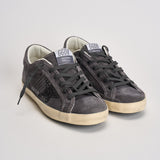 Sneakers donna Super Star in suede grigio GWF01002 F00814160661 GOLDEN GOOSE 