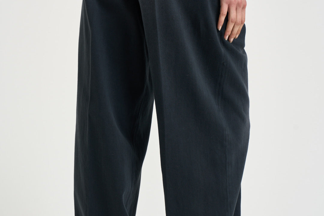 Pantalone donna Flavia blu navy GWP01203 P00234790100 GOLDEN GOOSE 