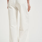 Jeans donna dritto in denim bianco GWP02079 P00098010190 GOLDEN GOOSE 