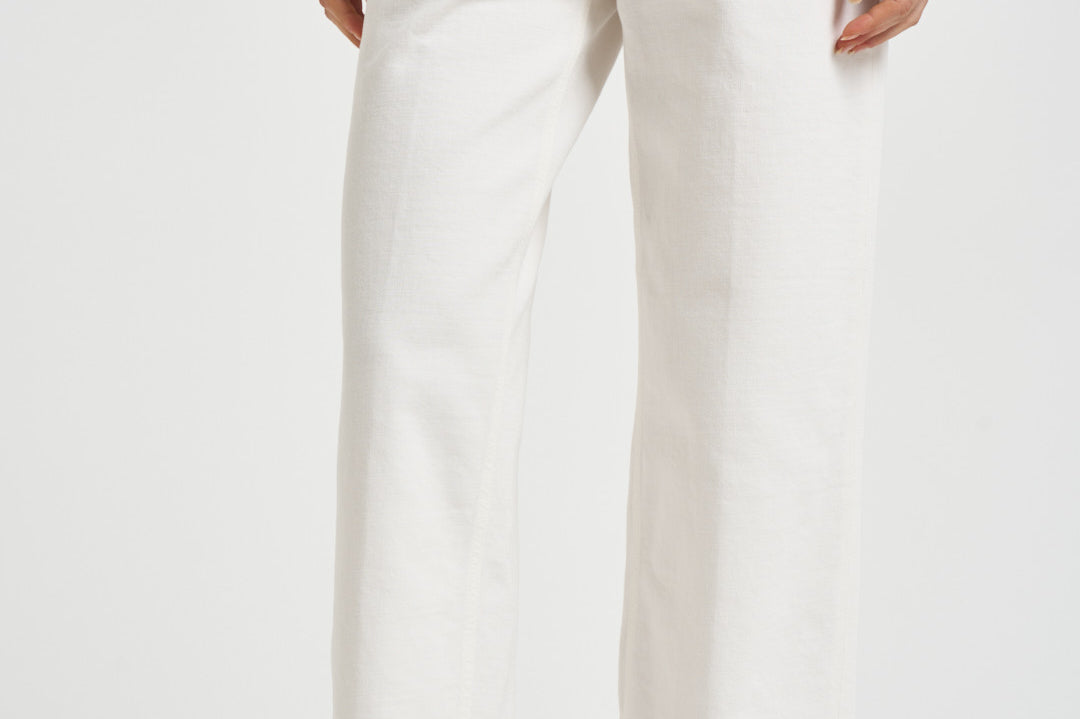 Jeans donna Betty in denim bianco BETTYBULL44 OFFWHITE HAIKURE 