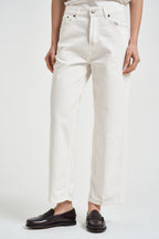 Jeans donna Betty in denim bianco BETTYBULL44 OFFWHITE HAIKURE 