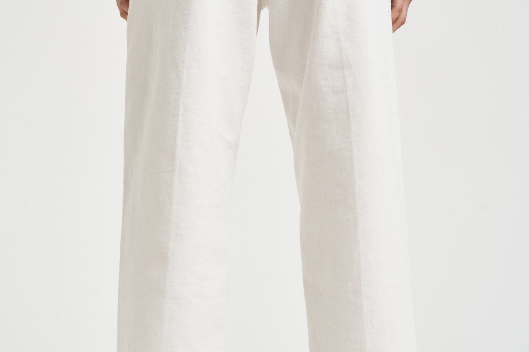 Jeans donna Betty in denim bianco BETTYBULL44 OFFWHITE HAIKURE 