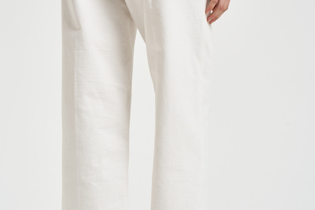 Jeans donna Betty in denim bianco BETTYBULL44 OFFWHITE HAIKURE 