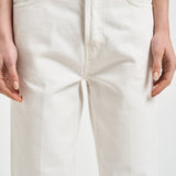 Jeans donna Betty in denim bianco BETTYBULL44 OFFWHITE HAIKURE 