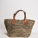 Borsa donna Tokyo in rafia marrone TOKYOII TIGA IBELIV 