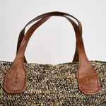 Borsa donna Tokyo in rafia marrone TOKYOII TIGA IBELIV 