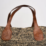 Borsa donna Tokyo in rafia marrone TOKYOII TIGA IBELIV 