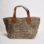 Borsa donna Tokyo in rafia marrone TOKYOII TIGA IBELIV 