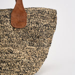 Borsa donna Tokyo in rafia marrone TOKYOII TIGA IBELIV 