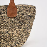 Borsa donna Tokyo in rafia marrone TOKYOII TIGA IBELIV 