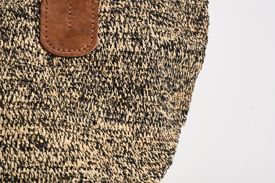 Borsa donna Tokyo in rafia marrone TOKYOII TIGA IBELIV 
