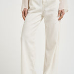 Jeans Poppy donna in denim bianco POPPY 2034WHITE ICON DENIM 