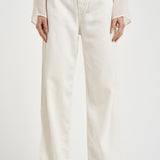 Jeans Poppy donna in denim bianco POPPY 2034WHITE ICON DENIM 