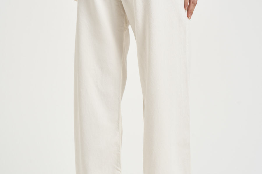 Jeans Poppy donna in denim bianco POPPY 2034WHITE ICON DENIM 