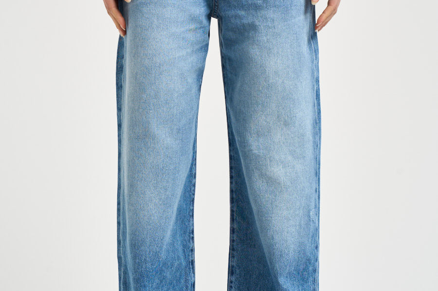 Jeans Poppy donna in denim medio POPPY 8833ECLIPSE ICON DENIM 