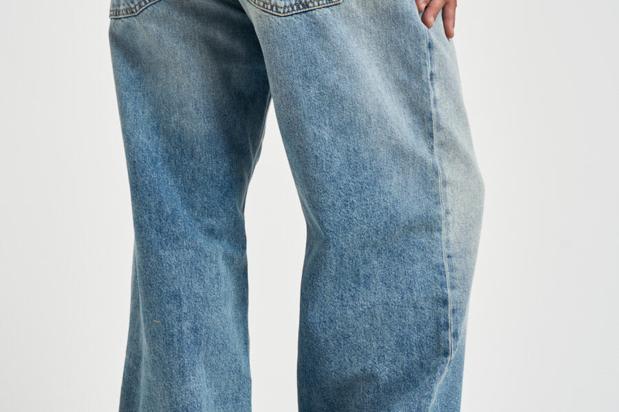 Jeans uomo effetto used in denim WILL SMOKEBLUE ICON DENIM 