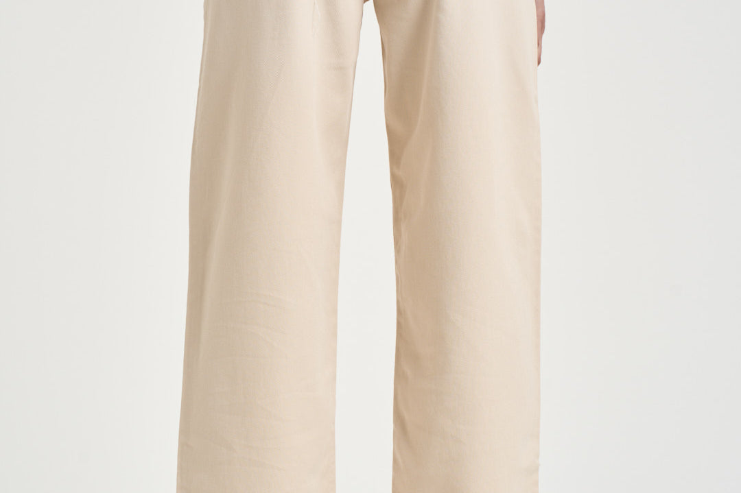 Jeans donna dritto beige PA0590FA B1H07I23EC ISABEL MARANT 