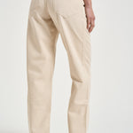 Jeans donna dritto beige PA0590FA B1H07I23EC ISABEL MARANT 