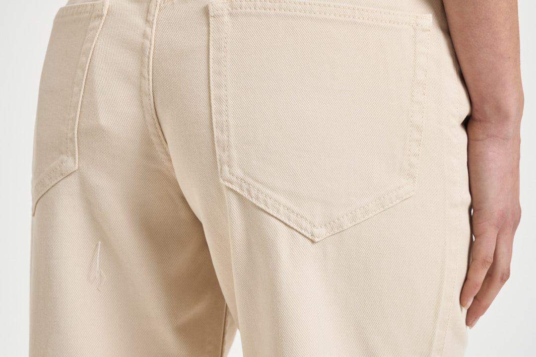 Jeans donna dritto beige PA0590FA B1H07I23EC ISABEL MARANT 