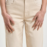 Jeans donna dritto beige PA0590FA B1H07I23EC ISABEL MARANT 