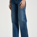 Jeans donna Jeyda in denim blu medio PA0625FA D1H01I30BU ISABEL MARANT 