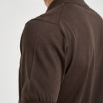 Polo uomo in maglia marrone 300426 170 KANGRA 