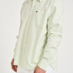 Camicia uomo a righe verde e bianca CH5625 3IG LACOSTE 