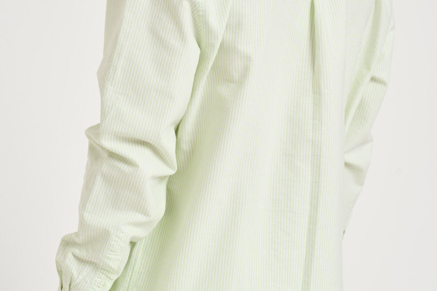 Camicia uomo a righe verde e bianca CH5625 3IG LACOSTE 