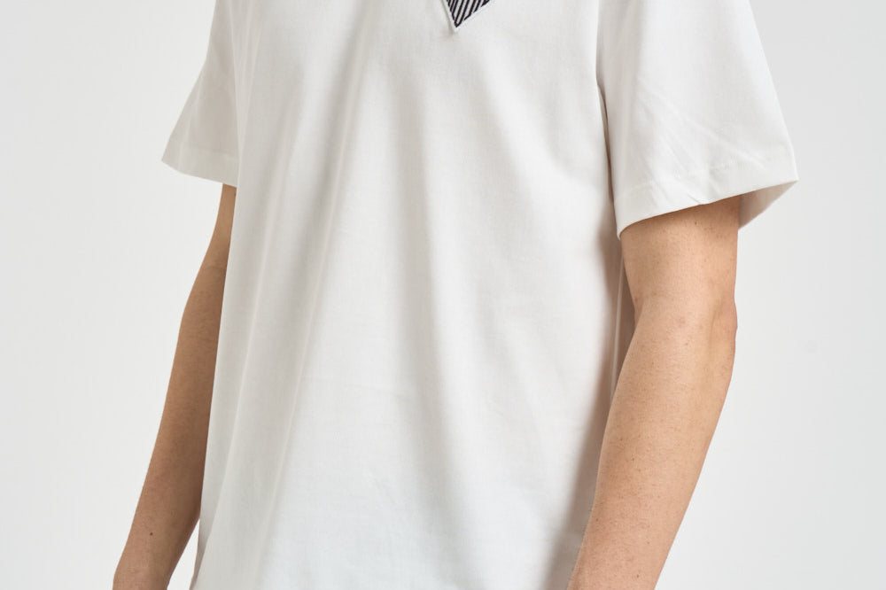 T-shirt uomo girocollo bianca TH0028 70V LACOSTE 