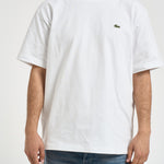 T-shirt uomo girocollo bianca TH0876 001 LACOSTE 